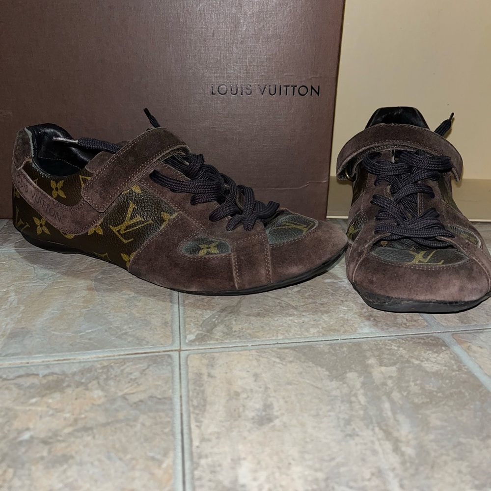 Louis Vuitton Brown Sneakers